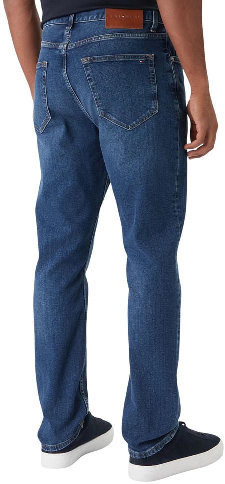 Tommy Hilfiger Blue Recycled Cotton Relaxed Fit Jeans Blauw