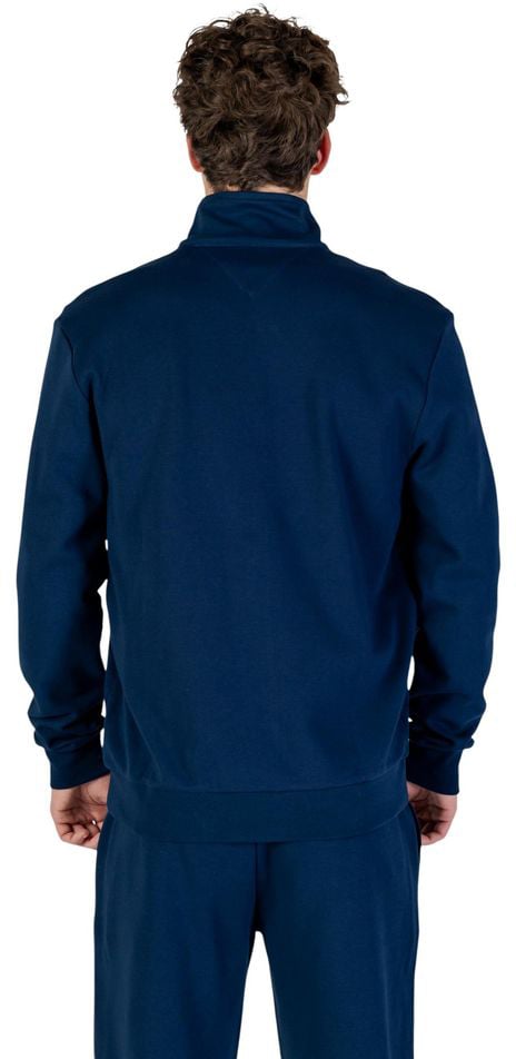 Tommy Hilfiger Blue Recycled Cotton Sweatshirt Blauw