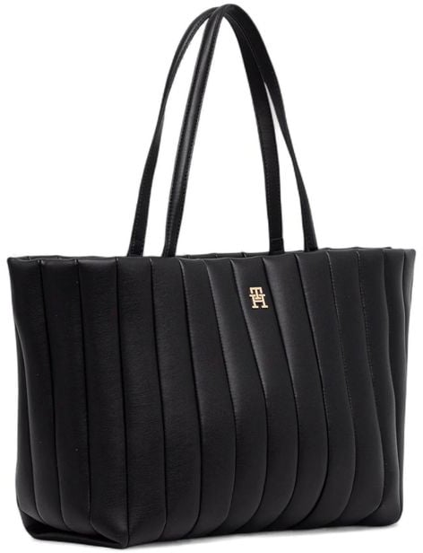 Tommy Hilfiger Tommy Hilfiger Black Polyethylene Handbag Zwart
