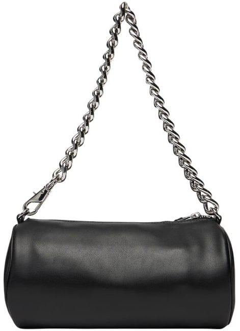 Tommy Hilfiger Jeans Black Artificial Leather Handbag Zwart