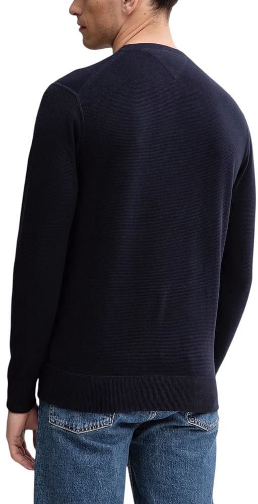 Tommy Hilfiger Blue Organic Cotton Sweatshirt Blauw