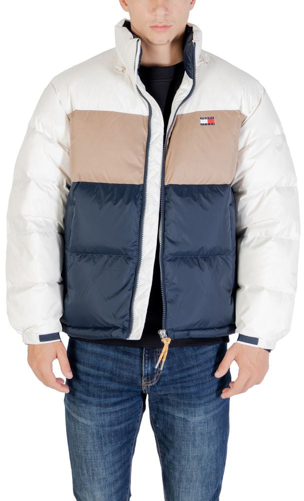 Tommy Hilfiger Jeans Cream Recycled Polyester Bomber Beige