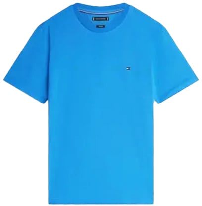 Tommy Hilfiger Tommy Hilfiger Ess Seasonal Reg Fit Solid Tee Blauw