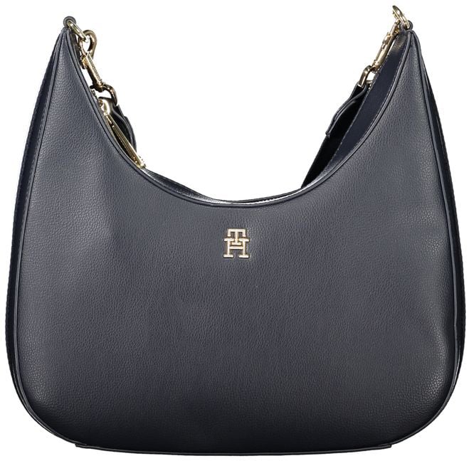 Tommy Hilfiger Tommy Hilfiger Blue Polyester Women Shoulder Bag Blauw