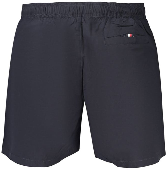 Tommy Hilfiger Blue Polyester Men's Short Blauw