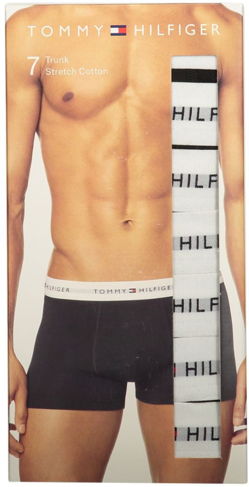 Tommy Hilfiger Black Cotton Mens Underwear Zwart