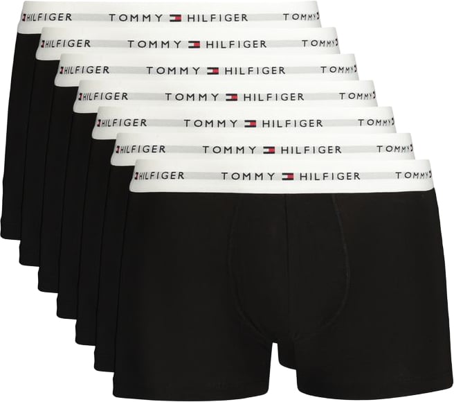Tommy Hilfiger Black Cotton Mens Underwear Zwart