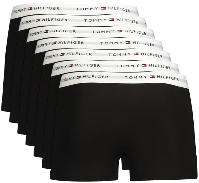Tommy Hilfiger Black Cotton Mens Underwear Zwart