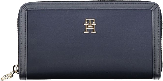 Tommy Hilfiger Blu Polyester Women Wallet Blauw