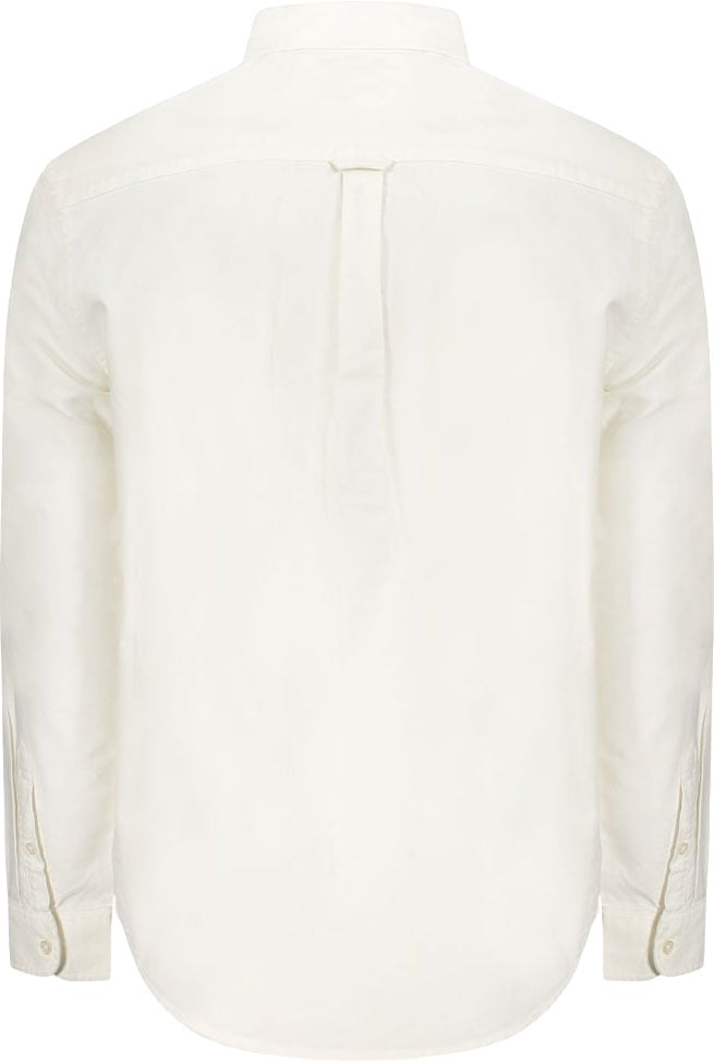 Tommy Hilfiger White Cotton Men Shirt Wit