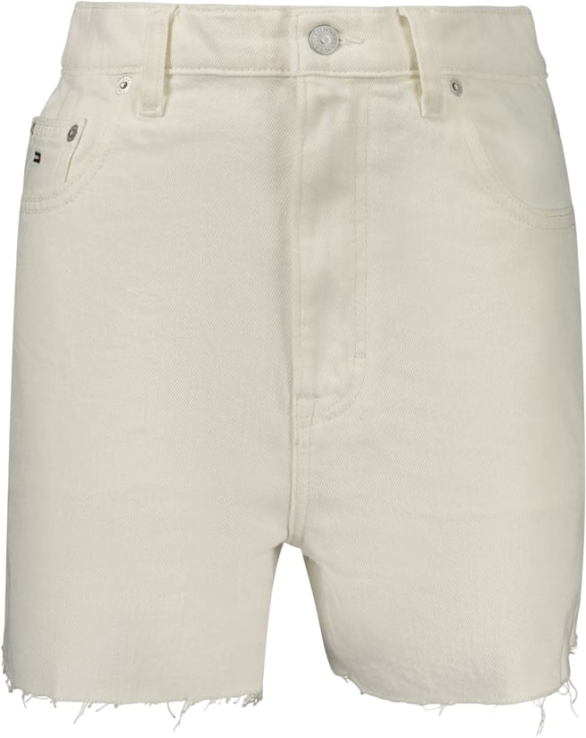 Tommy Hilfiger White Cotton Women Shorts Wit