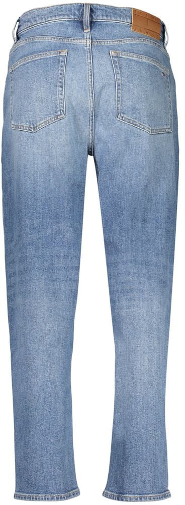 Tommy Hilfiger Blue Cotton Women's Jeans Blauw