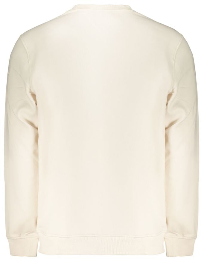 Tommy Hilfiger White Cotton Men's Sweatshirt Wit