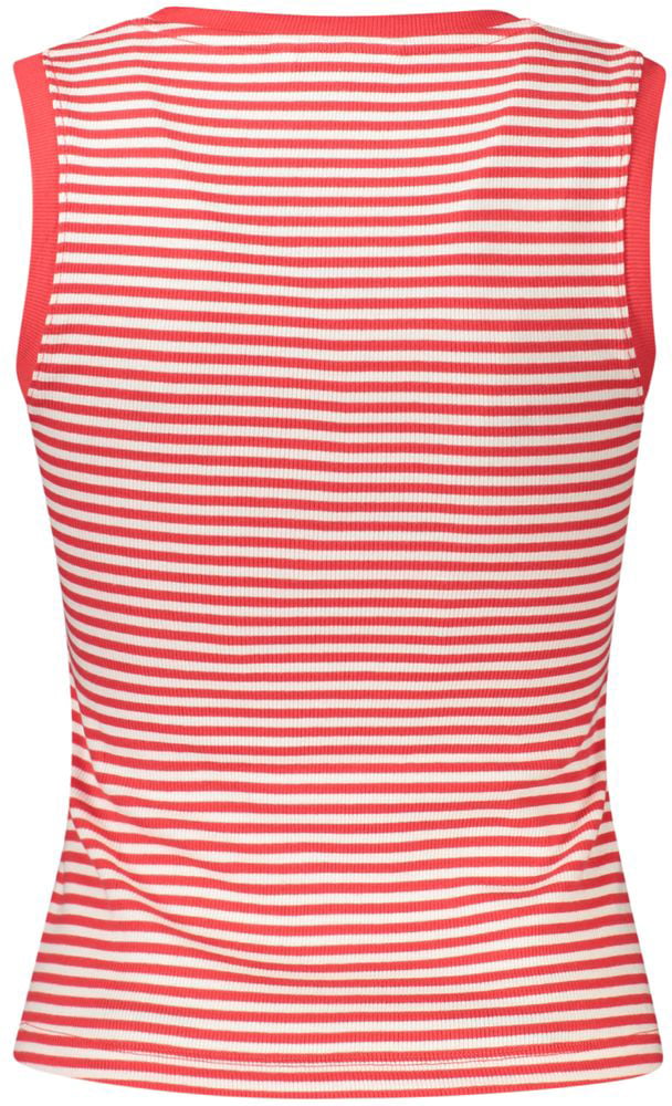 Tommy Hilfiger Red Cotton Women's Tank Top Rood