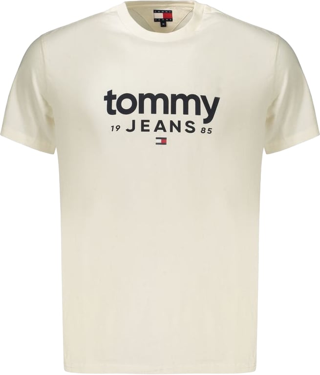 Tommy Hilfiger Bianco Cotton Men's T-Shirt Wit