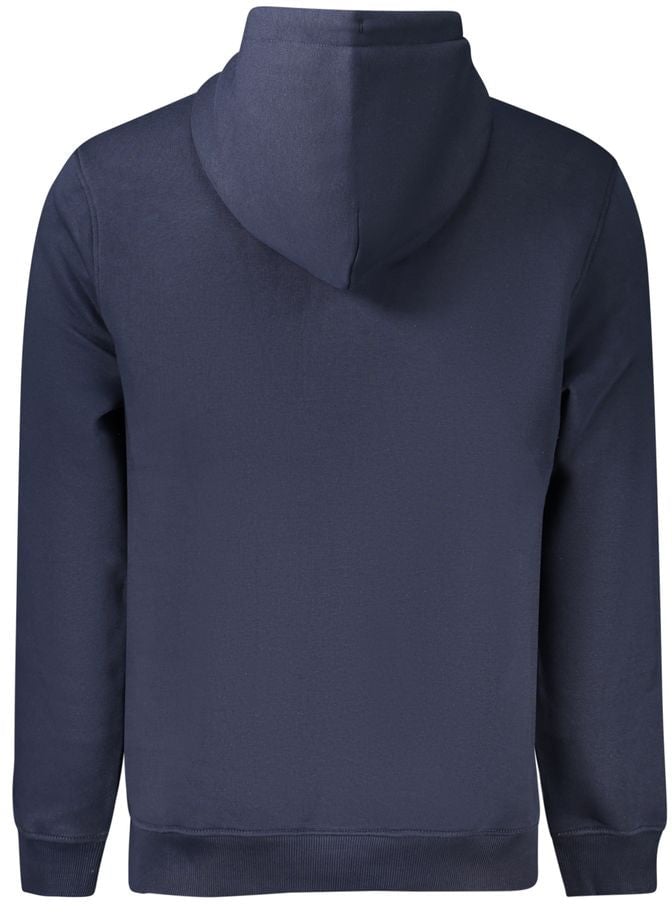 Tommy Hilfiger Blue Cotton Men's Sweatshirt Blauw