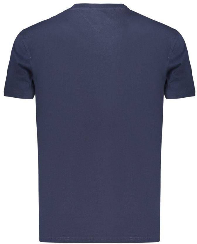 Tommy Hilfiger Blu Cotton Mens T-Shirt Grijs