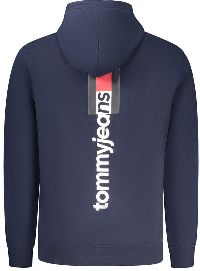 Tommy Hilfiger Blue Cotton Men's Sweatshirt Blauw
