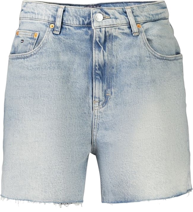Tommy Hilfiger Azzurro Cotton Women's Short Blauw