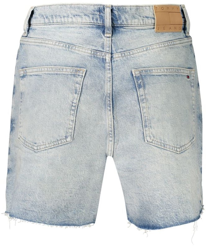 Tommy Hilfiger Azzurro Cotton Women's Short Blauw