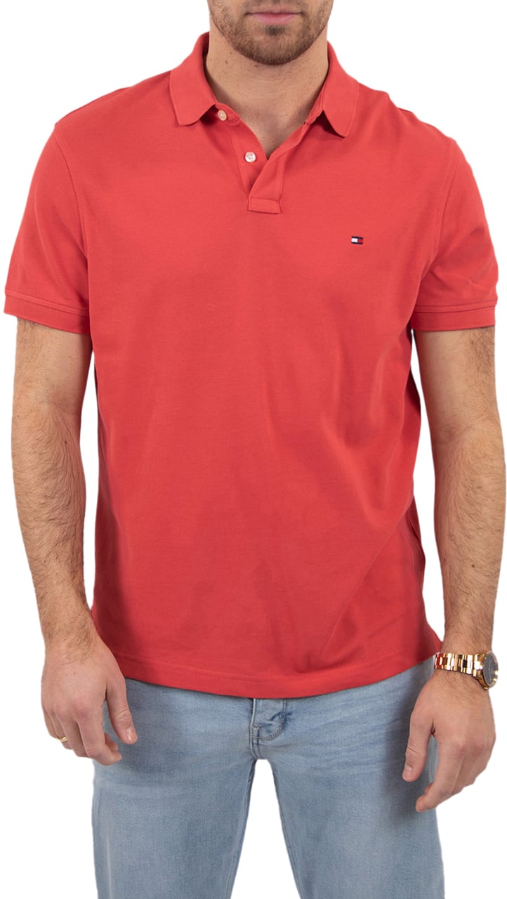 Tommy Hilfiger 1985 Regular Fit Polo Rood
