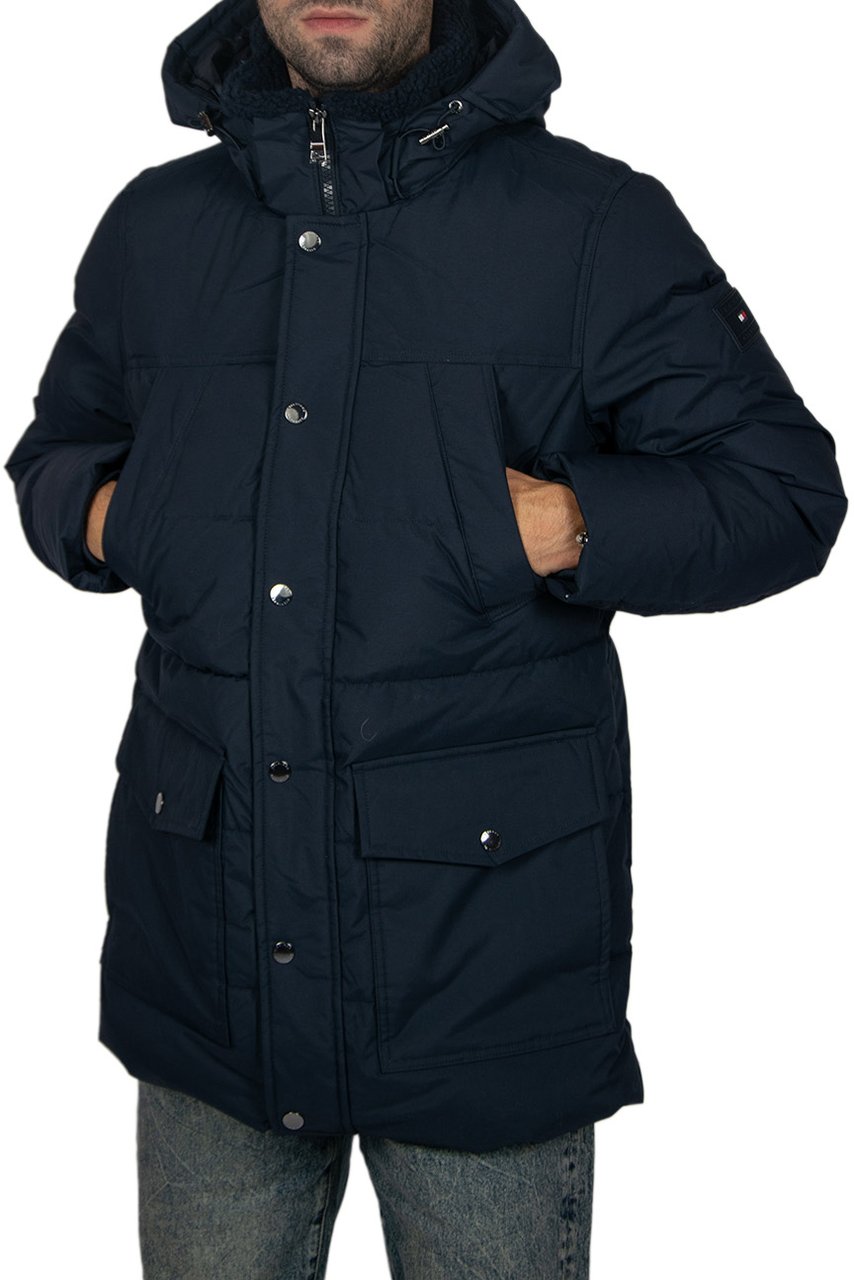 Tommy Hilfiger Tommy Hilfiger Rockie Utility Parka Blauw