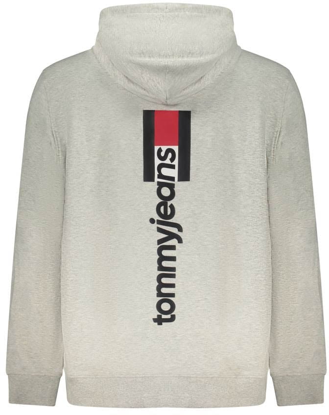 Tommy Hilfiger Gray Cotton Men's Sweatshirt Zwart