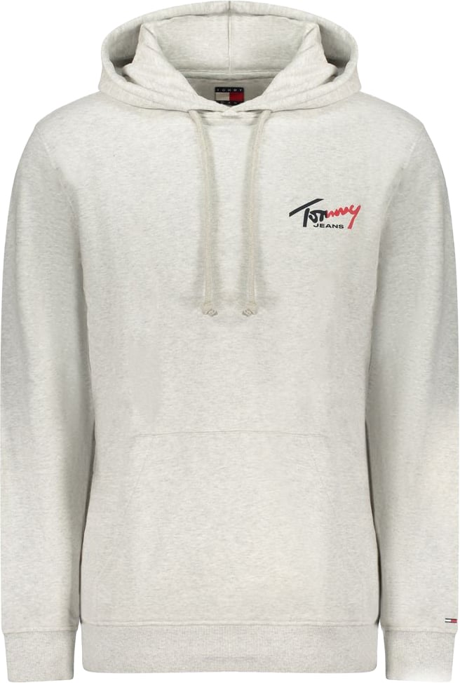 Tommy Hilfiger Gray Cotton Men's Sweatshirt Blauw