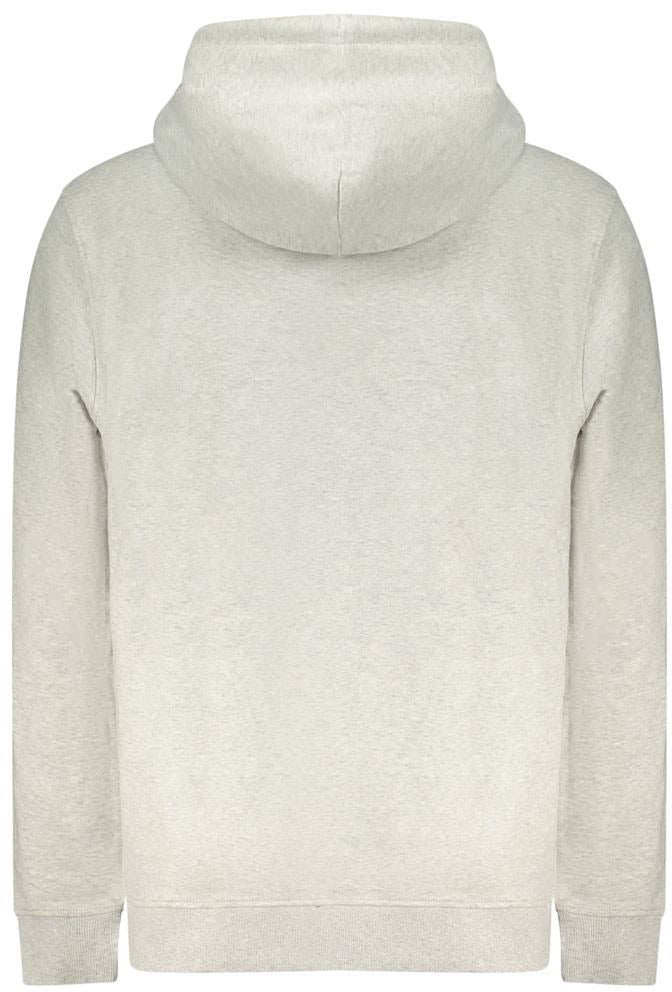 Tommy Hilfiger Gray Cotton Men's Sweatshirt Blauw