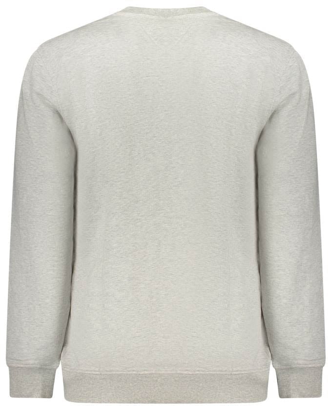 Tommy Hilfiger Gray Cotton Men's Sweatshirt Rood