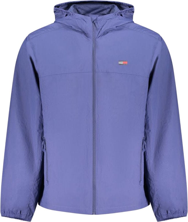 Tommy Hilfiger Blue Polyamide Men's Jacket Blauw