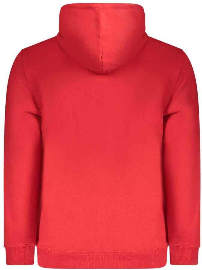 Tommy Hilfiger Red Cotton Men's Sweatshirt Zwart