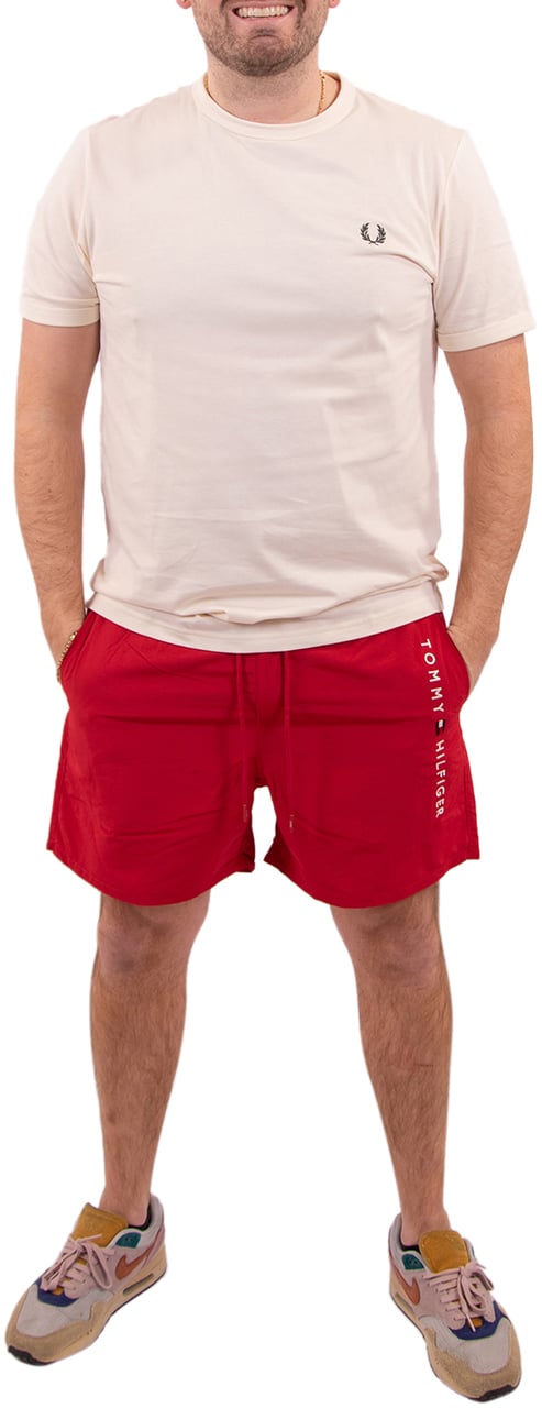 Tommy Hilfiger Tommy Hilfiger Medium Drawstring Zip Pocket Rood