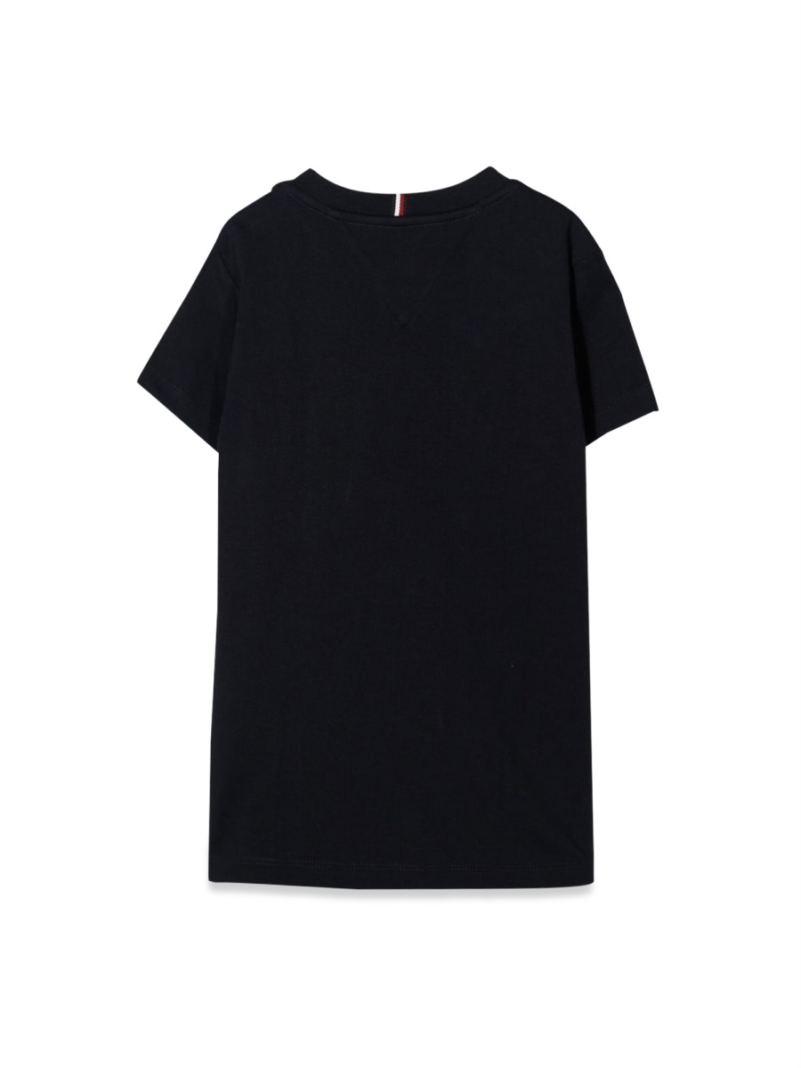 Tommy Hilfiger M/C VARSITY T-SHIRT Blauw