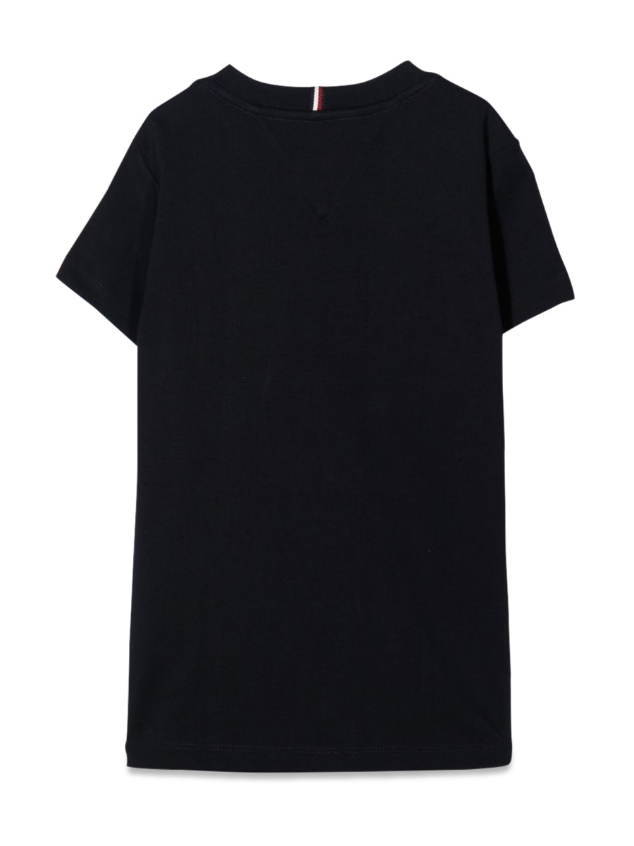 Tommy Hilfiger M/C VARSITY T-SHIRT Blauw