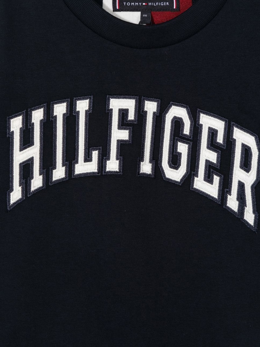 Tommy Hilfiger M/C VARSITY T-SHIRT Blauw