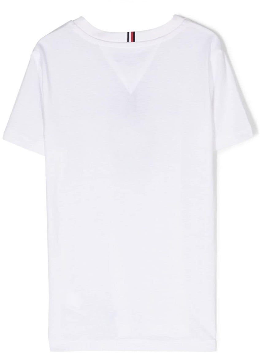Tommy Hilfiger T-SHIRT WITH LOGO Wit