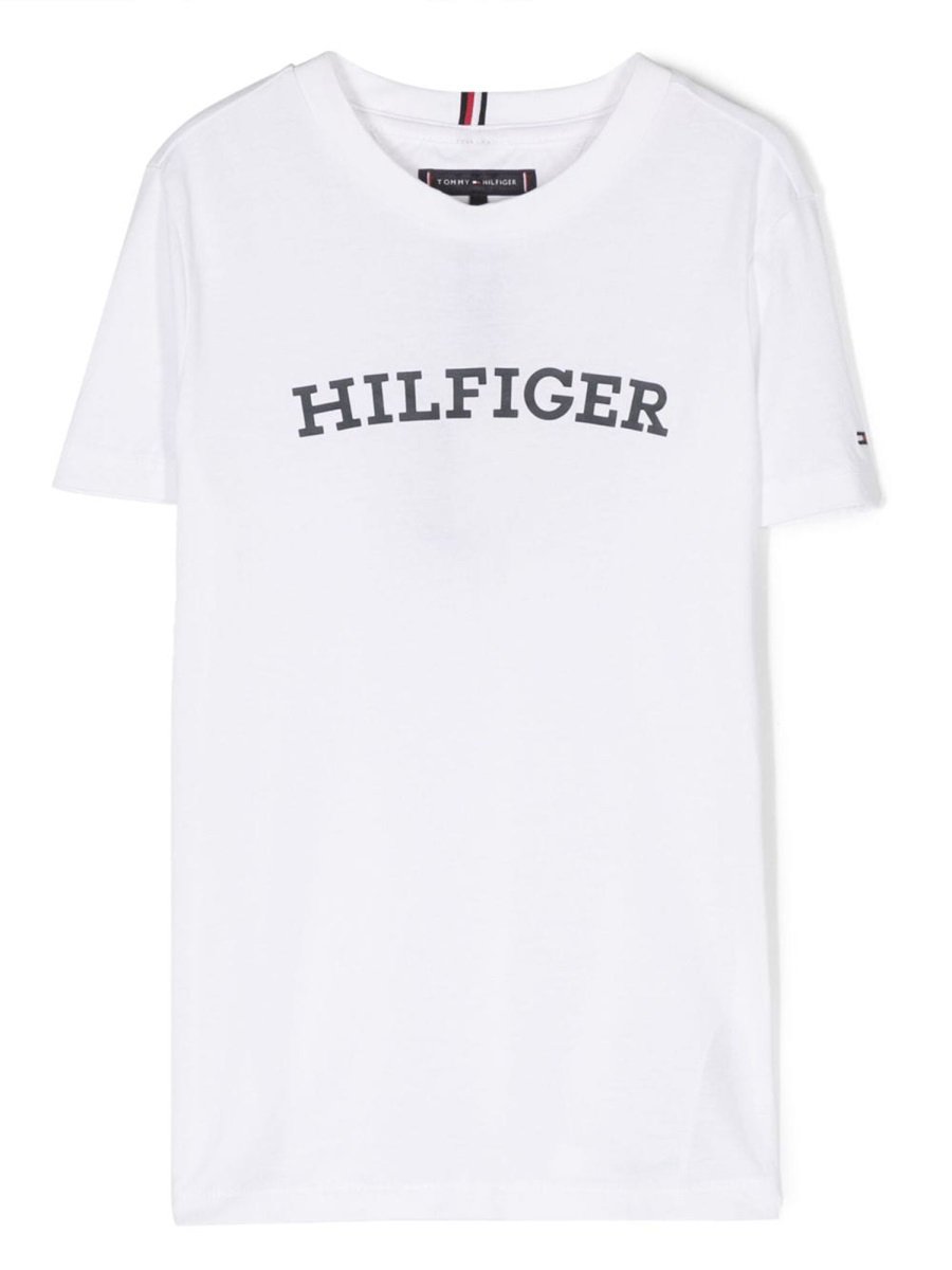 Tommy Hilfiger T-SHIRT WITH LOGO Wit