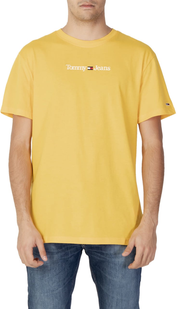 Tommy Hilfiger Jeans Men T-Shirt Geel