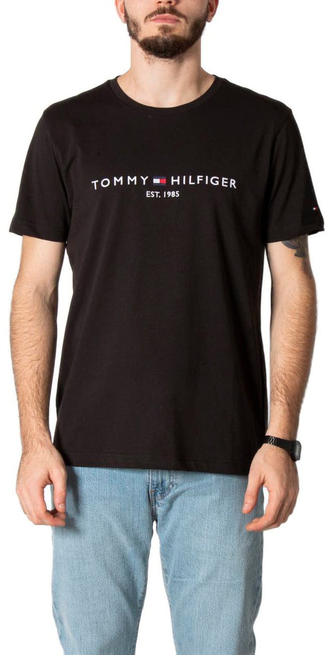 Tommy Hilfiger Jeans Men T-Shirt Zwart