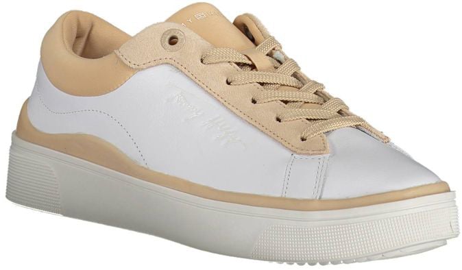 Tommy Hilfiger Bianco Polyester Women Sneaker Wit