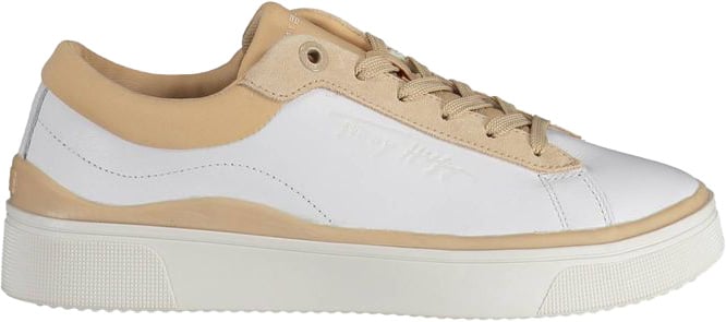 Tommy Hilfiger Bianco Polyester Women Sneaker Wit