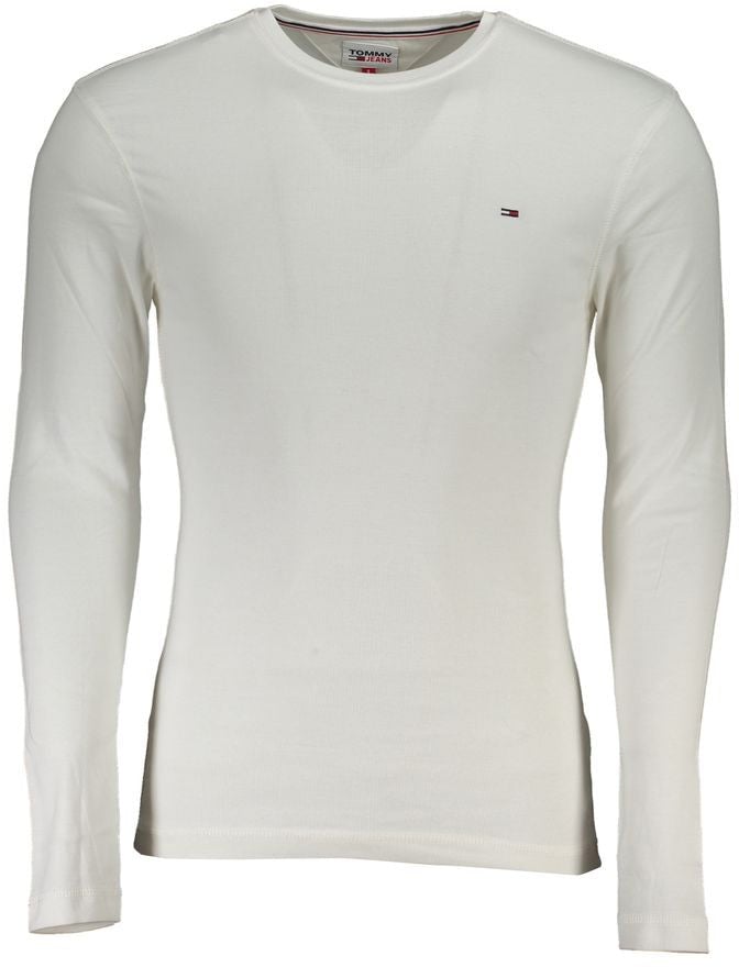 Tommy Hilfiger Tommy Hilfiger White Cotton Men T-Shirt Wit