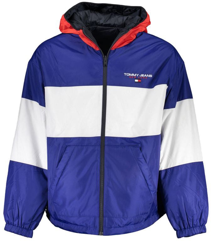 Tommy Hilfiger Tommy Hilfiger Blue Polyester Men's Jacket Blauw