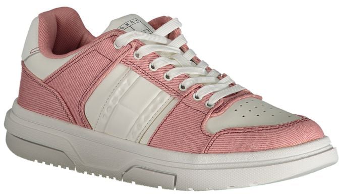 Tommy Hilfiger Rosa Poliuretano Donna Sneaker Roze