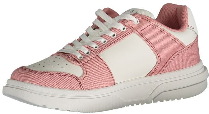 Tommy Hilfiger Rosa Poliuretano Donna Sneaker Roze
