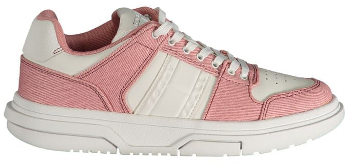 Tommy Hilfiger Rosa Poliuretano Donna Sneaker Roze