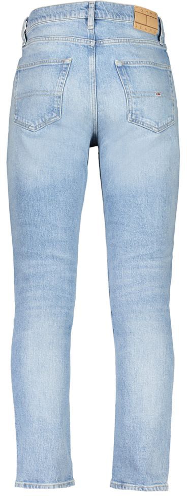 Tommy Hilfiger Azzurro Cotton Men Jeans Rood
