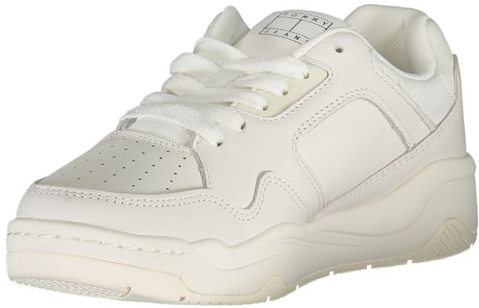 Tommy Hilfiger Bianco Poliuretano Donna Sneaker Wit
