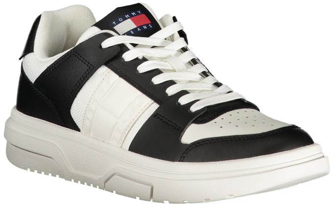 Tommy Hilfiger Nero Leather Women Sneaker Zwart